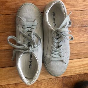 Sea foam green madewell sneakers !!